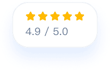 4.9 / 5.0